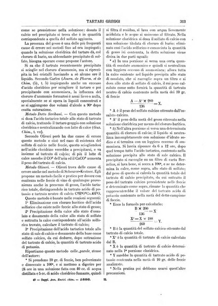 Supplemento annuale alla Enciclopedia di chimica scientifica e industriale colle applicazioni all'agricoltura ed industrie agronomiche ...