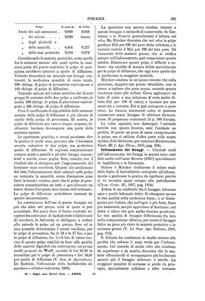 Supplemento annuale alla Enciclopedia di chimica scientifica e industriale colle applicazioni all'agricoltura ed industrie agronomiche ...