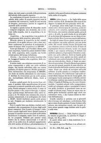 Supplemento annuale alla Enciclopedia di chimica scientifica e industriale colle applicazioni all'agricoltura ed industrie agronomiche ...