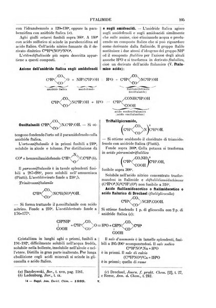 Supplemento annuale alla Enciclopedia di chimica scientifica e industriale colle applicazioni all'agricoltura ed industrie agronomiche ...