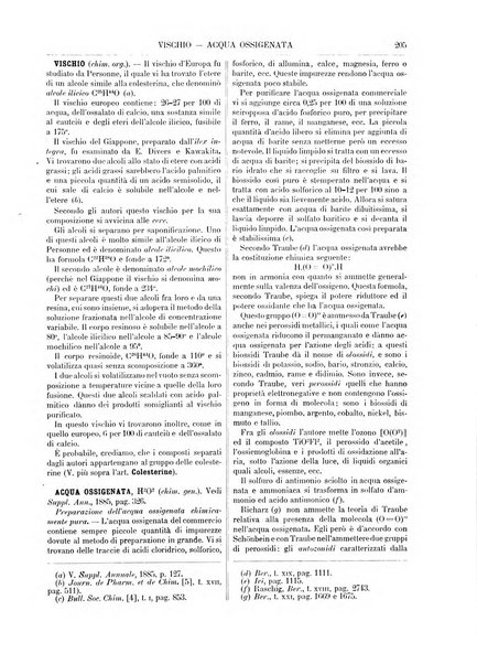 Supplemento annuale alla Enciclopedia di chimica scientifica e industriale colle applicazioni all'agricoltura ed industrie agronomiche ...