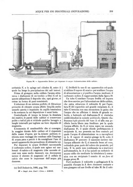 Supplemento annuale alla Enciclopedia di chimica scientifica e industriale colle applicazioni all'agricoltura ed industrie agronomiche ...