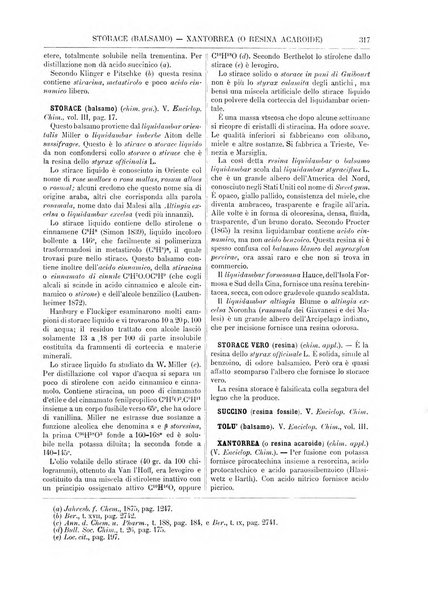 Supplemento annuale alla Enciclopedia di chimica scientifica e industriale colle applicazioni all'agricoltura ed industrie agronomiche ...