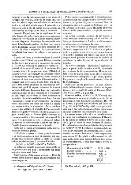 Supplemento annuale alla Enciclopedia di chimica scientifica e industriale colle applicazioni all'agricoltura ed industrie agronomiche ...