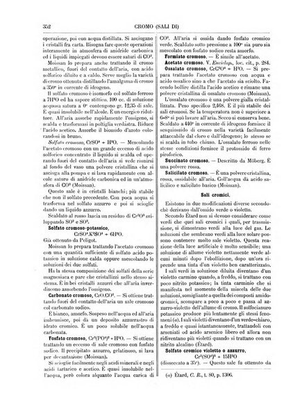 Supplemento annuale alla Enciclopedia di chimica scientifica e industriale colle applicazioni all'agricoltura ed industrie agronomiche ...