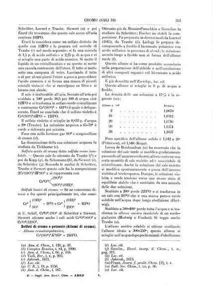 Supplemento annuale alla Enciclopedia di chimica scientifica e industriale colle applicazioni all'agricoltura ed industrie agronomiche ...