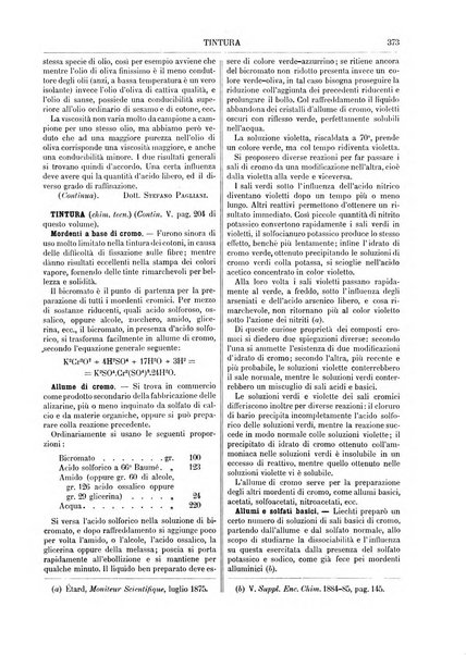 Supplemento annuale alla Enciclopedia di chimica scientifica e industriale colle applicazioni all'agricoltura ed industrie agronomiche ...