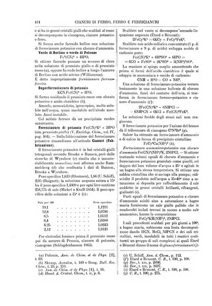 Supplemento annuale alla Enciclopedia di chimica scientifica e industriale colle applicazioni all'agricoltura ed industrie agronomiche ...