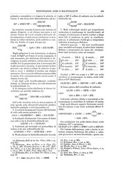 Supplemento annuale alla Enciclopedia di chimica scientifica e industriale colle applicazioni all'agricoltura ed industrie agronomiche ...