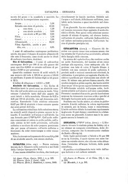 Supplemento annuale alla Enciclopedia di chimica scientifica e industriale colle applicazioni all'agricoltura ed industrie agronomiche ...