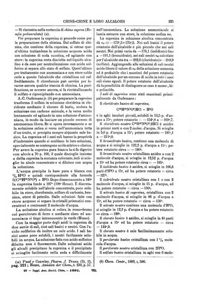 Supplemento annuale alla Enciclopedia di chimica scientifica e industriale colle applicazioni all'agricoltura ed industrie agronomiche ...