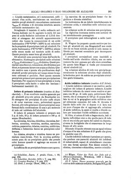 Supplemento annuale alla Enciclopedia di chimica scientifica e industriale colle applicazioni all'agricoltura ed industrie agronomiche ...