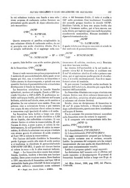 Supplemento annuale alla Enciclopedia di chimica scientifica e industriale colle applicazioni all'agricoltura ed industrie agronomiche ...