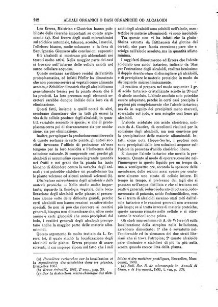 Supplemento annuale alla Enciclopedia di chimica scientifica e industriale colle applicazioni all'agricoltura ed industrie agronomiche ...