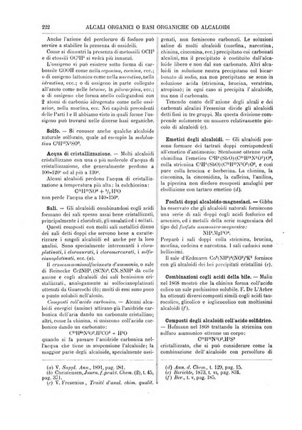 Supplemento annuale alla Enciclopedia di chimica scientifica e industriale colle applicazioni all'agricoltura ed industrie agronomiche ...