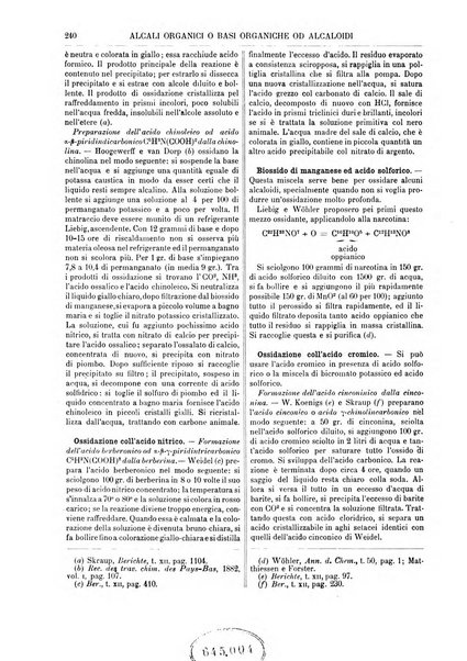 Supplemento annuale alla Enciclopedia di chimica scientifica e industriale colle applicazioni all'agricoltura ed industrie agronomiche ...