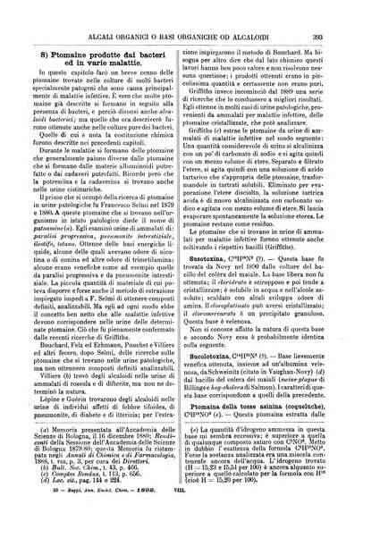 Supplemento annuale alla Enciclopedia di chimica scientifica e industriale colle applicazioni all'agricoltura ed industrie agronomiche ...