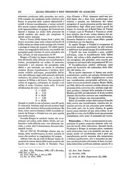 Supplemento annuale alla Enciclopedia di chimica scientifica e industriale colle applicazioni all'agricoltura ed industrie agronomiche ...