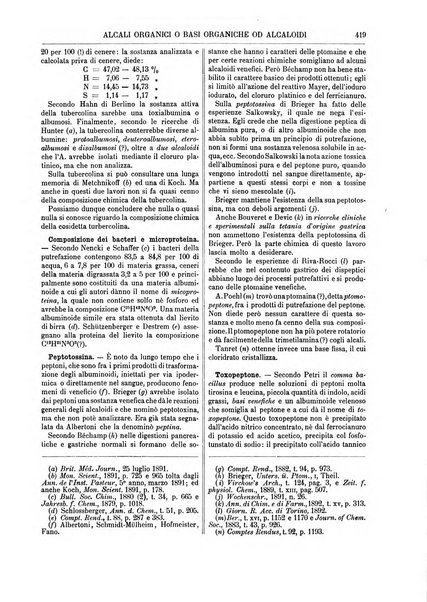 Supplemento annuale alla Enciclopedia di chimica scientifica e industriale colle applicazioni all'agricoltura ed industrie agronomiche ...