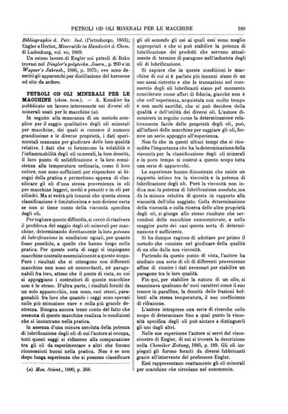 Supplemento annuale alla Enciclopedia di chimica scientifica e industriale colle applicazioni all'agricoltura ed industrie agronomiche ...