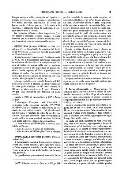 Supplemento annuale alla Enciclopedia di chimica scientifica e industriale colle applicazioni all'agricoltura ed industrie agronomiche ...