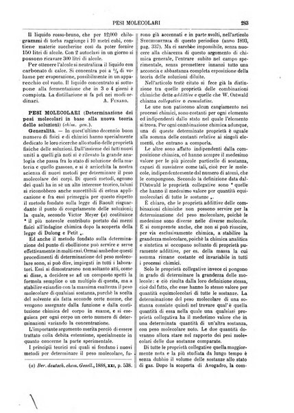 Supplemento annuale alla Enciclopedia di chimica scientifica e industriale colle applicazioni all'agricoltura ed industrie agronomiche ...