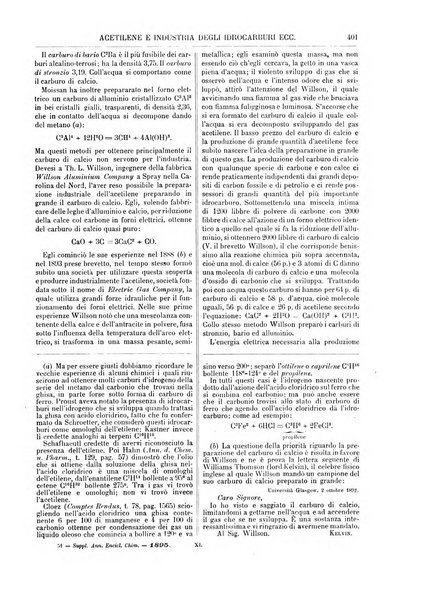 Supplemento annuale alla Enciclopedia di chimica scientifica e industriale colle applicazioni all'agricoltura ed industrie agronomiche ...