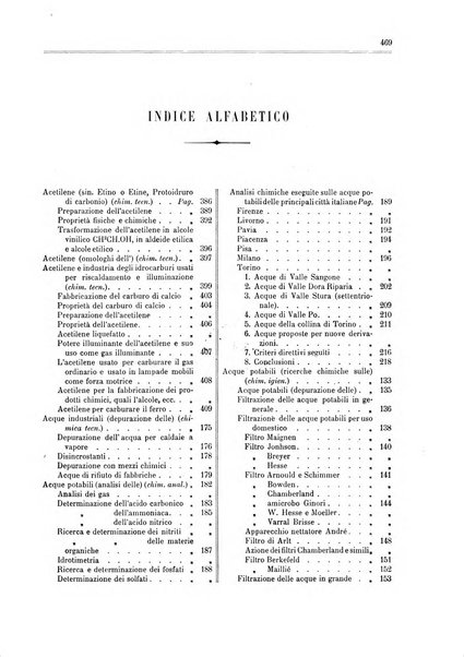 Supplemento annuale alla Enciclopedia di chimica scientifica e industriale colle applicazioni all'agricoltura ed industrie agronomiche ...