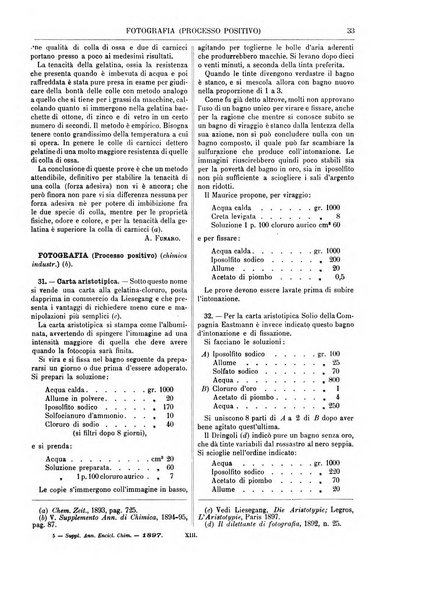 Supplemento annuale alla Enciclopedia di chimica scientifica e industriale colle applicazioni all'agricoltura ed industrie agronomiche ...