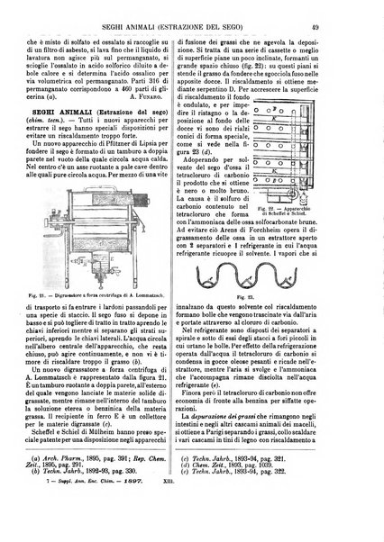 Supplemento annuale alla Enciclopedia di chimica scientifica e industriale colle applicazioni all'agricoltura ed industrie agronomiche ...