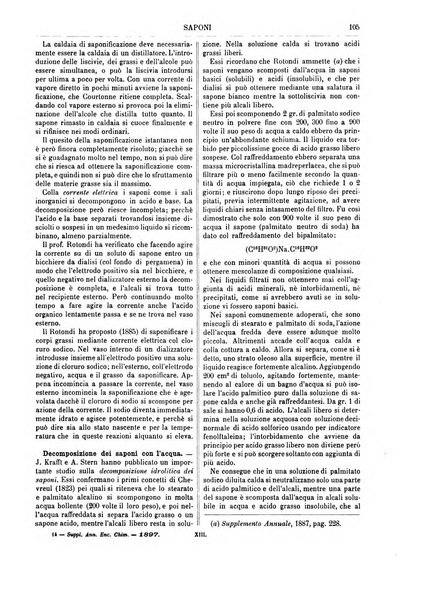 Supplemento annuale alla Enciclopedia di chimica scientifica e industriale colle applicazioni all'agricoltura ed industrie agronomiche ...