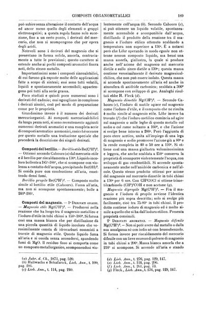 Supplemento annuale alla Enciclopedia di chimica scientifica e industriale colle applicazioni all'agricoltura ed industrie agronomiche ...