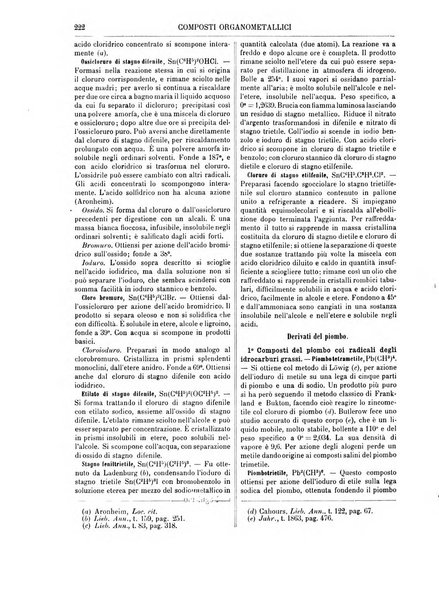 Supplemento annuale alla Enciclopedia di chimica scientifica e industriale colle applicazioni all'agricoltura ed industrie agronomiche ...