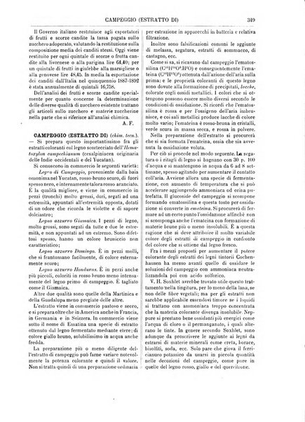 Supplemento annuale alla Enciclopedia di chimica scientifica e industriale colle applicazioni all'agricoltura ed industrie agronomiche ...