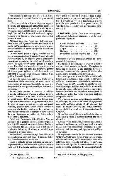 Supplemento annuale alla Enciclopedia di chimica scientifica e industriale colle applicazioni all'agricoltura ed industrie agronomiche ...