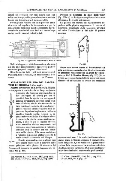 Supplemento annuale alla Enciclopedia di chimica scientifica e industriale colle applicazioni all'agricoltura ed industrie agronomiche ...