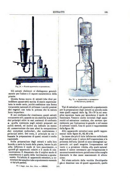 Supplemento annuale alla Enciclopedia di chimica scientifica e industriale colle applicazioni all'agricoltura ed industrie agronomiche ...