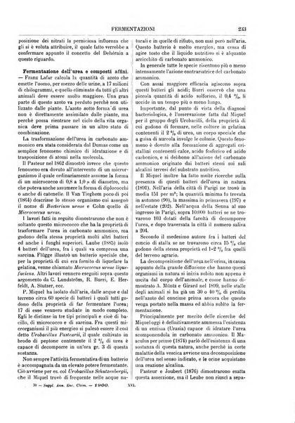 Supplemento annuale alla Enciclopedia di chimica scientifica e industriale colle applicazioni all'agricoltura ed industrie agronomiche ...