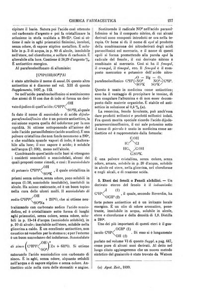 Supplemento annuale alla Enciclopedia di chimica scientifica e industriale colle applicazioni all'agricoltura ed industrie agronomiche ...