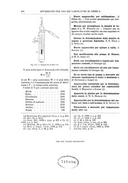 Supplemento annuale alla Enciclopedia di chimica scientifica e industriale colle applicazioni all'agricoltura ed industrie agronomiche ...