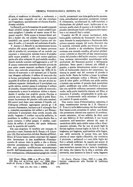 Supplemento annuale alla Enciclopedia di chimica scientifica e industriale colle applicazioni all'agricoltura ed industrie agronomiche ...