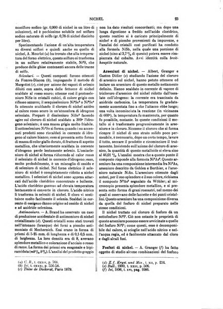 Supplemento annuale alla Enciclopedia di chimica scientifica e industriale colle applicazioni all'agricoltura ed industrie agronomiche ...