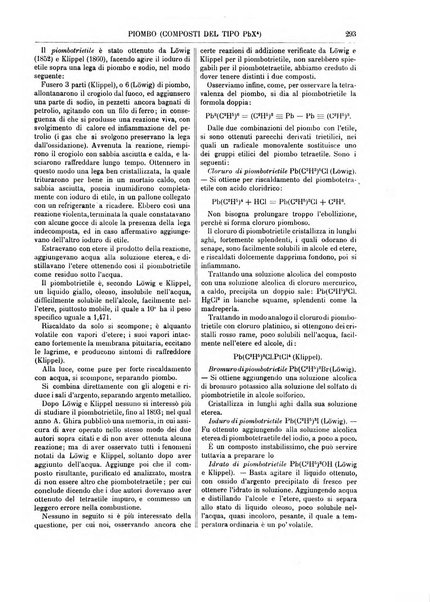 Supplemento annuale alla Enciclopedia di chimica scientifica e industriale colle applicazioni all'agricoltura ed industrie agronomiche ...