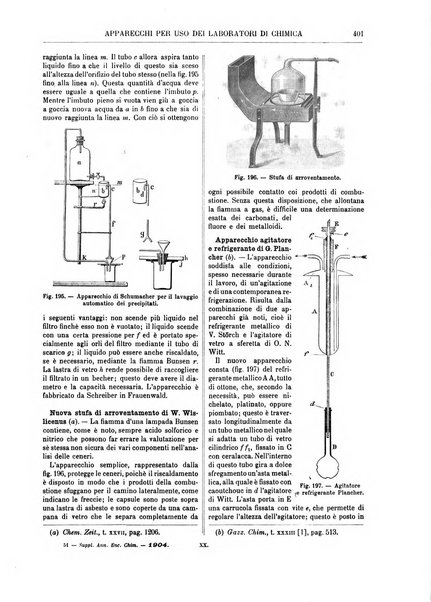 Supplemento annuale alla Enciclopedia di chimica scientifica e industriale colle applicazioni all'agricoltura ed industrie agronomiche ...