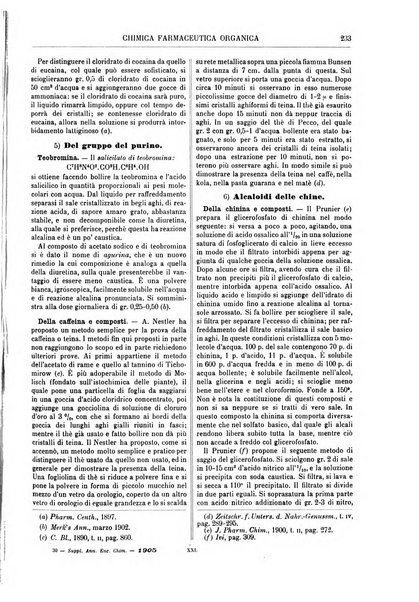 Supplemento annuale alla Enciclopedia di chimica scientifica e industriale colle applicazioni all'agricoltura ed industrie agronomiche ...