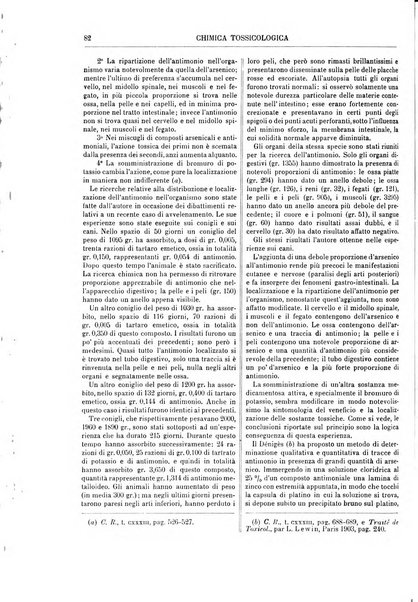 Supplemento annuale alla Enciclopedia di chimica scientifica e industriale colle applicazioni all'agricoltura ed industrie agronomiche ...