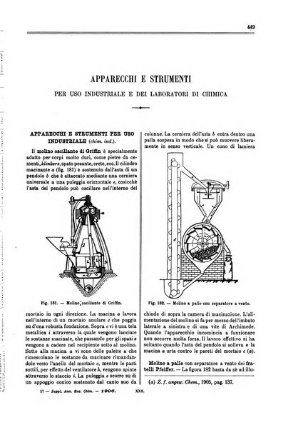 Supplemento annuale alla Enciclopedia di chimica scientifica e industriale colle applicazioni all'agricoltura ed industrie agronomiche ...