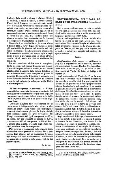 Supplemento annuale alla Enciclopedia di chimica scientifica e industriale colle applicazioni all'agricoltura ed industrie agronomiche ...