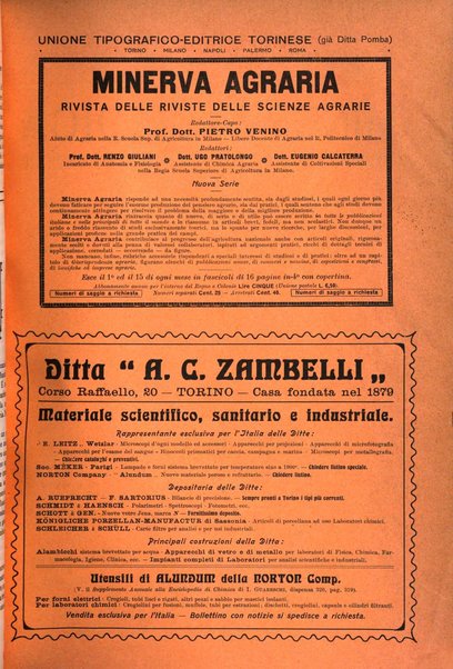 Supplemento annuale alla Enciclopedia di chimica scientifica e industriale colle applicazioni all'agricoltura ed industrie agronomiche ...