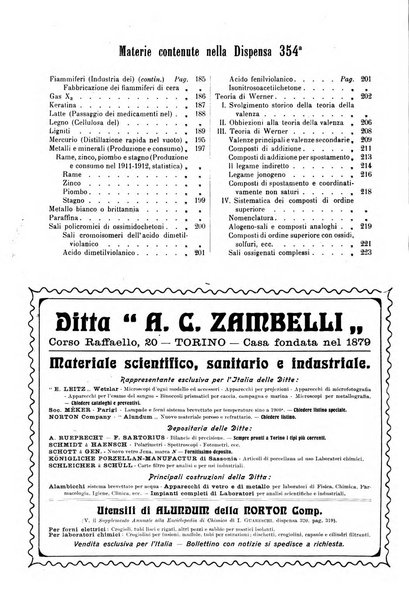 Supplemento annuale alla Enciclopedia di chimica scientifica e industriale colle applicazioni all'agricoltura ed industrie agronomiche ...